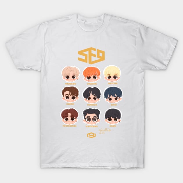 Sepgu fanart T-Shirt by Giullia - Yeppeunyeppeun Art